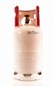 Butla na czynniki chłodnicze palne freonowa max 12kg 48bar R32, R1234YF, lewy gwint