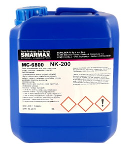 Super mocny preparat do czyszczenia skraplaczy koncentrat (kwasowy)  SMARMAX MC-6800 NK-200 4,5L