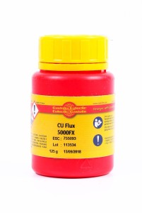Topnik do spawania miedzi 125gr CU Flux 5000 FX CASTOLIN, proszek do lutowania