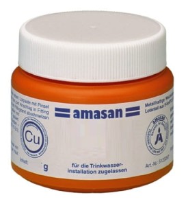 Topnik do spawania aluminium 100gr AMASAN, proszek do lutowania ALU 12