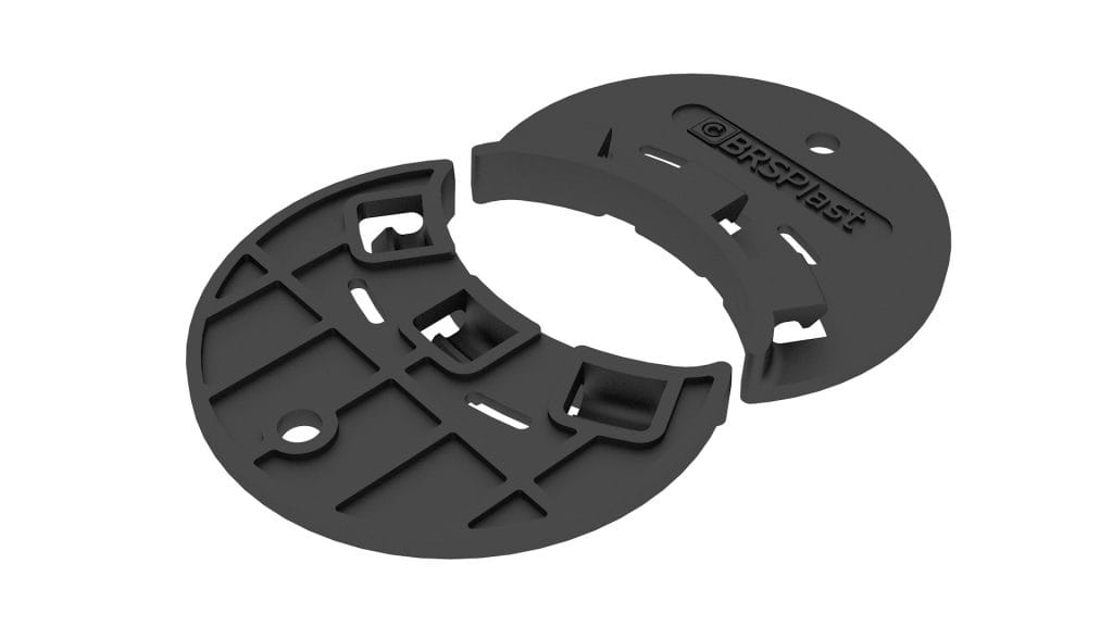 BRSPLAST uchwyt  do kapilary , mocowanie kapilar