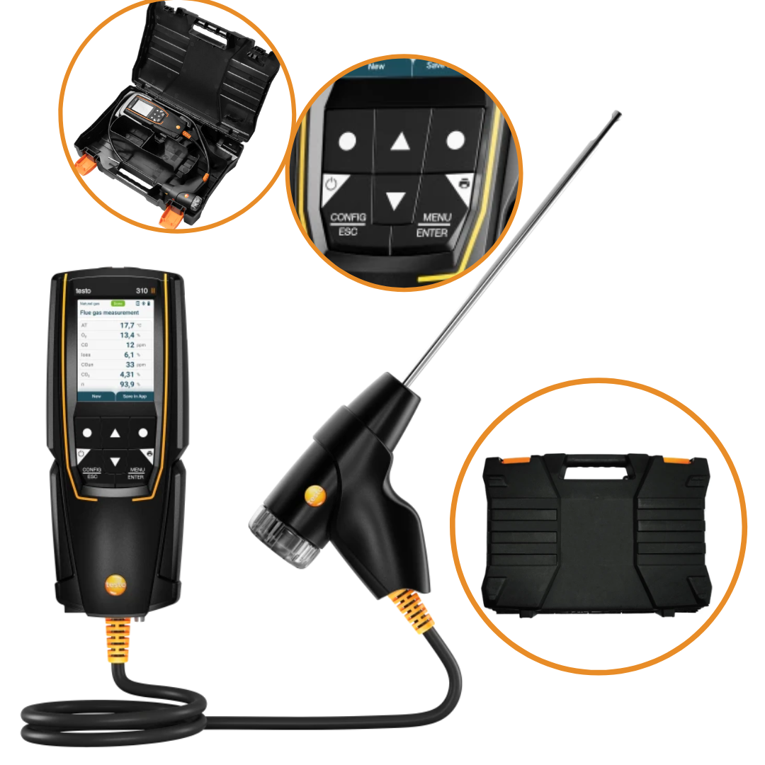 Analizator spalin Testo 310 II 