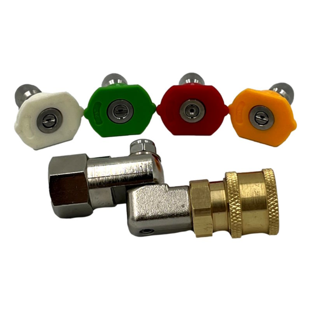 Zestaw adapter wraz z dyszami i szybkozłączem Wipcool