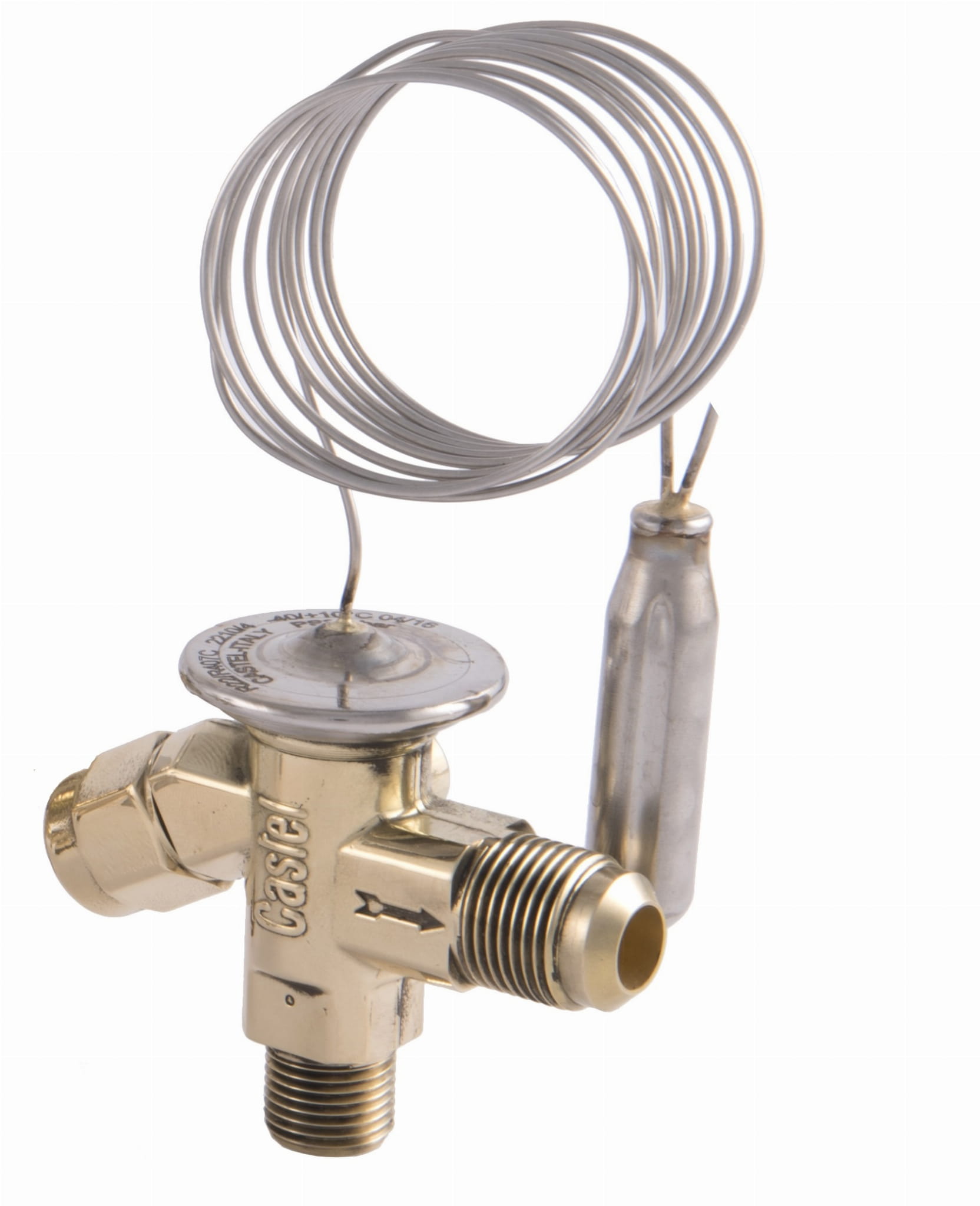 Termostatyczny zawór rozprężny CASTEL 2230/4 z wyrównaniem wewnętrznym