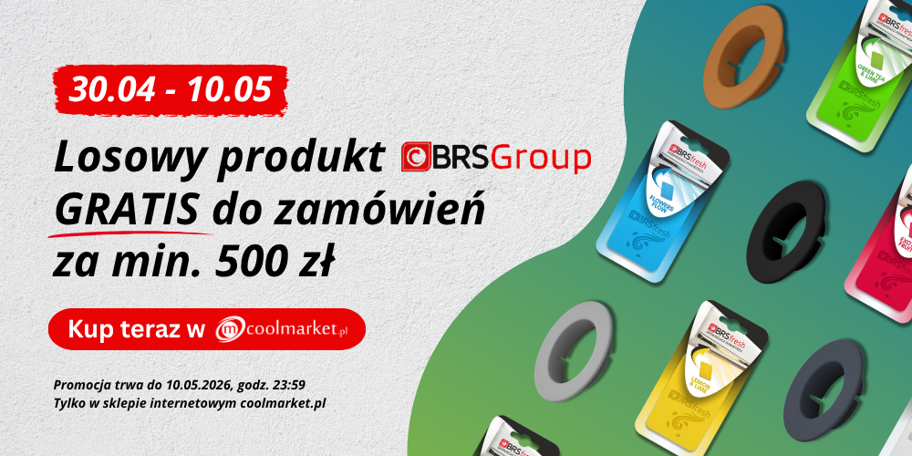 Zgarnij GRATIS od BRS Group do zamówień powyżej 500 zł